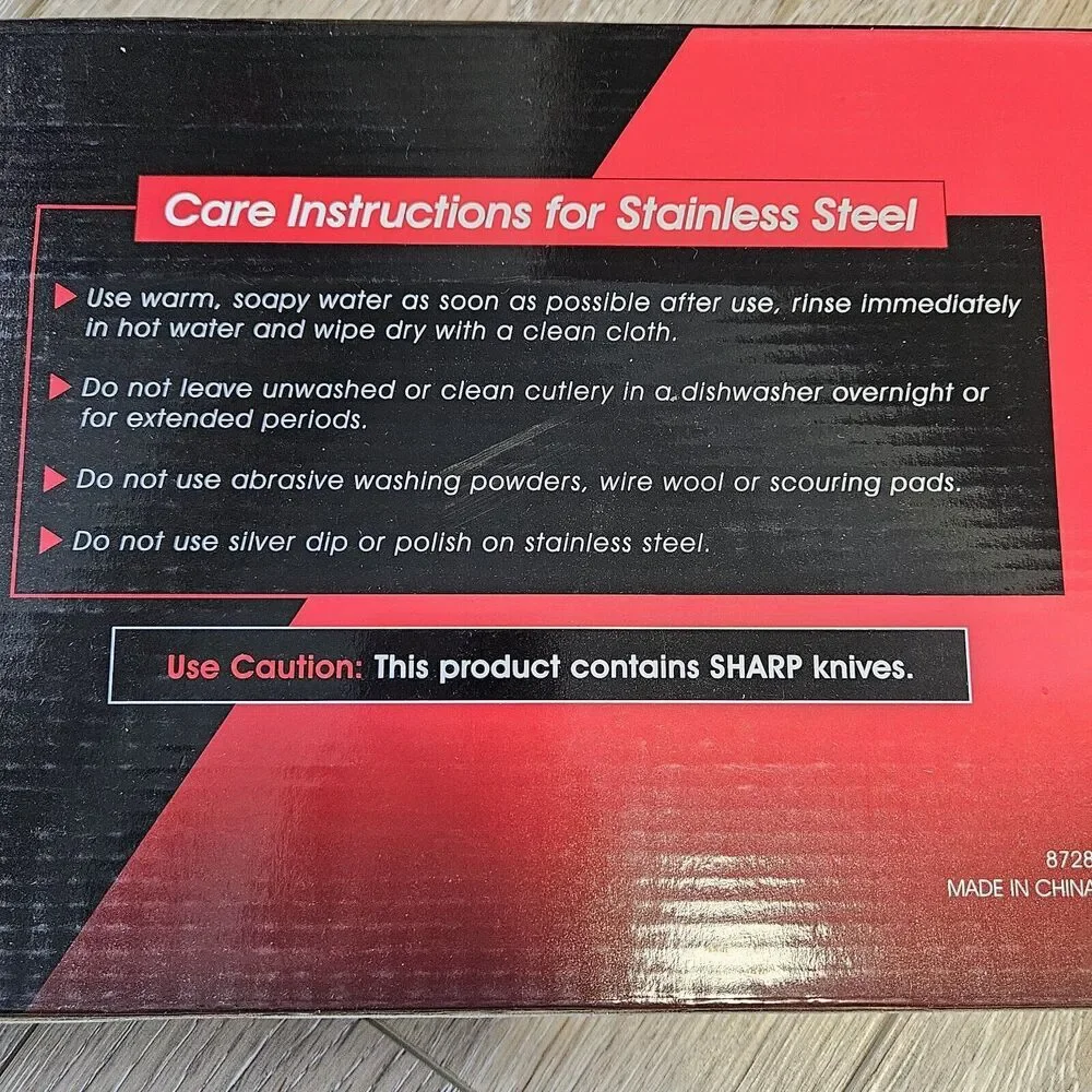 Forever Sharp new box